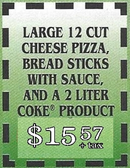 coupons pizza guys menu